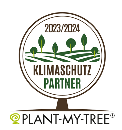Siegel: offizieller Partner bei PLANT-MY-TREE®