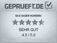 geprueft.de - Sehr Gut