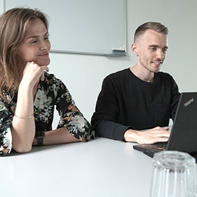 Freundlicher Essbereich