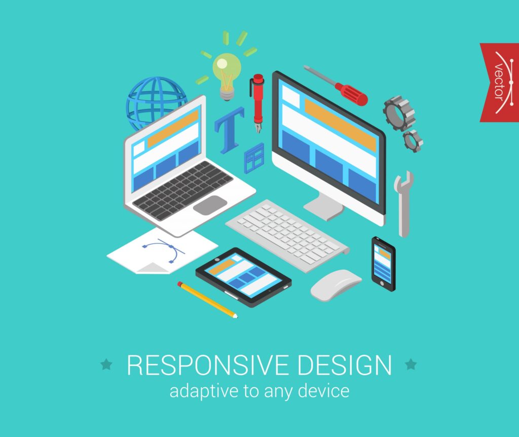 Responsive Webdesign für die Firmenhomepage